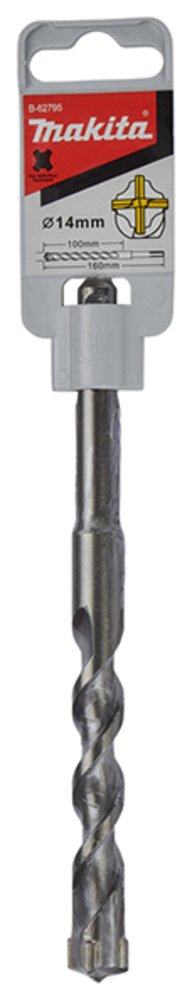 Broca de Hormigón para Sds-plus 14 X 160 Mm Makita B-62795 14X160 Mm perforación fijación