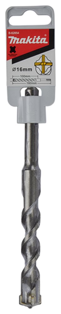 Broca de Hormigón para Sds-plus 16 X 160 Mm Makita B-62854 16X160 Mm perforación fijación