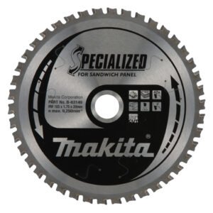 Disco Sierra Circular , Specialized T C T, 165 X 20 Mm, 42 D Makita B-63149 165X20 Mm Mate corte aluminio
