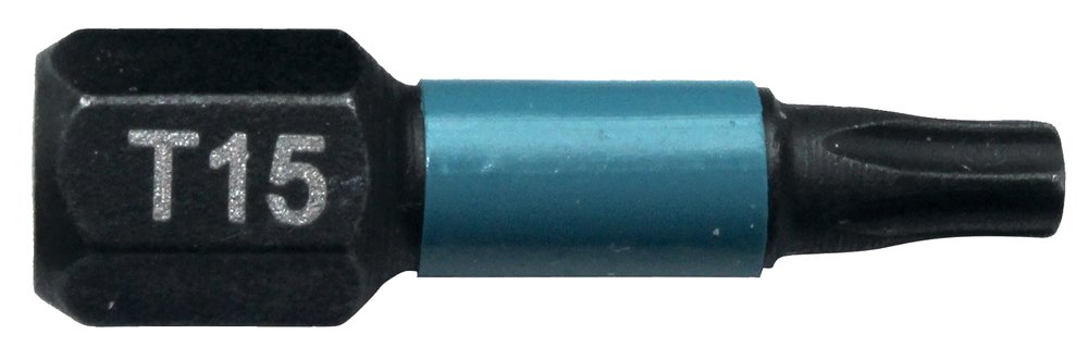 Punta Impact Black, D 15, 25 Mm, 2 Piezas Makita B-63666 perforación fijación