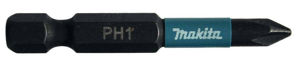 Punta Impact Black, PH1, 50 Mm, 2 Piezas Makita B-63719 perforación fijación