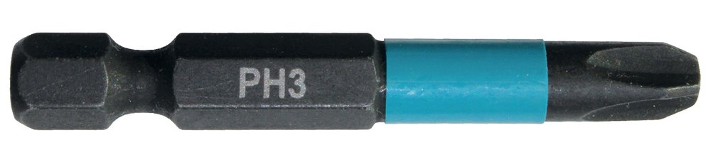 Punta Impact Black, PH3, 50 Mm, 2 Piezas Makita B-63731 perforación fijación