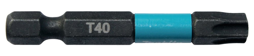 Punta Impact Black, T40, 50 Mm, 2 Piezas Makita B-63812 perforación fijación