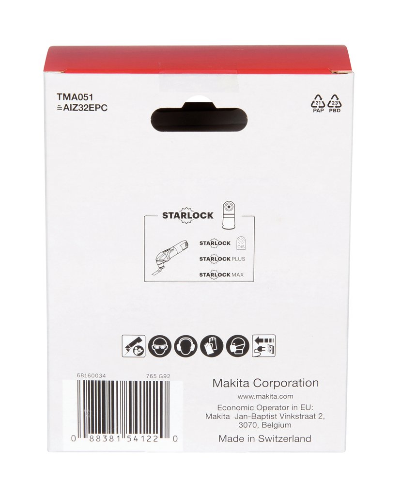 Cuchilla de Inmersión 32 Mm Makita B-64858-20 Mate multiherramienta - Imagen 5