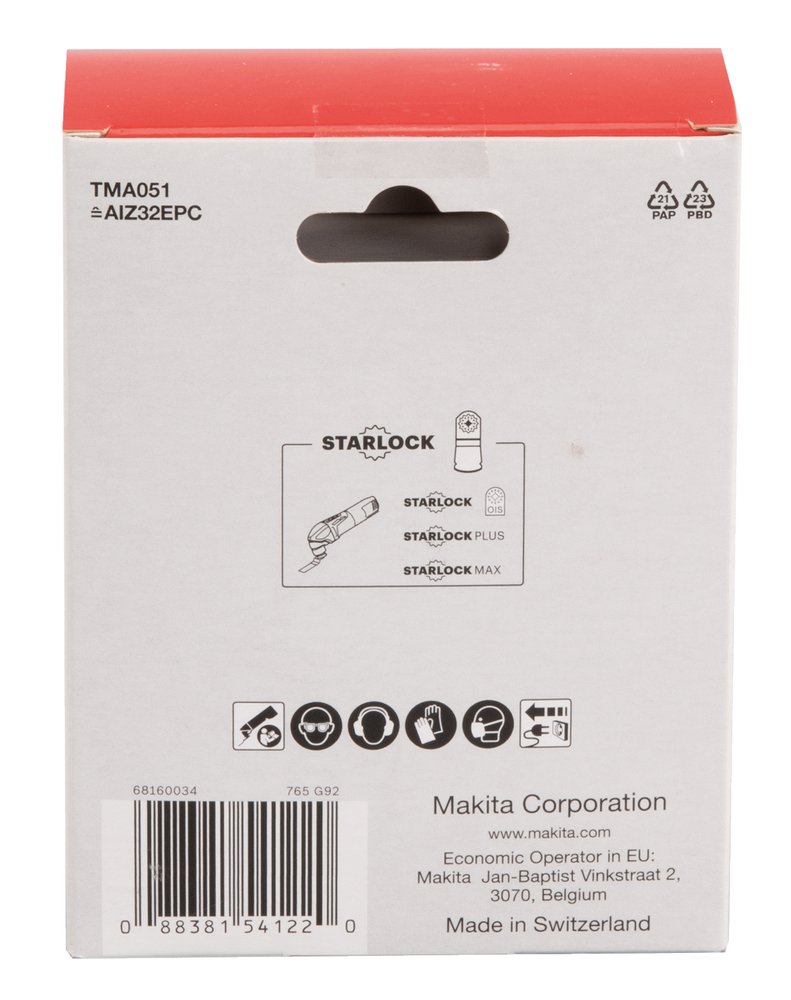Cuchilla de Inmersión 32 Mm Makita B-64858-20 Mate multiherramienta - Imagen 2