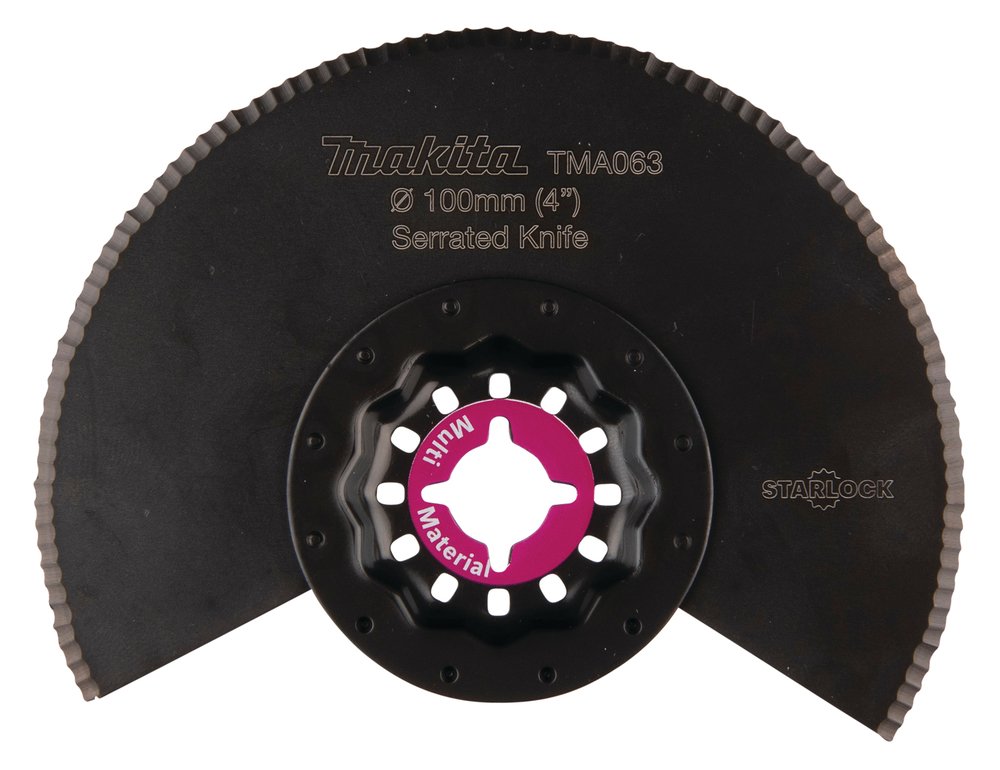 Cuchilla de Corte Segmentada 100 Mm Makita B-64967 Mate multiherramienta
