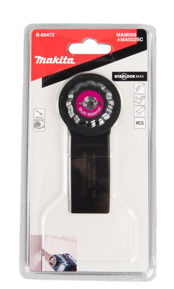 Joint Cortar Blade 32 Mm Makita B-66472 60 Mm Mate multiherramienta - Imagen 3