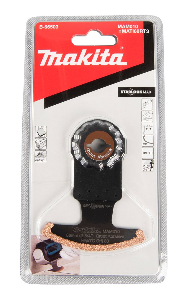 Cuchilla de Corte Segmentada 68 Mm Makita B-66503 30G Azul multiherramienta - Imagen 2