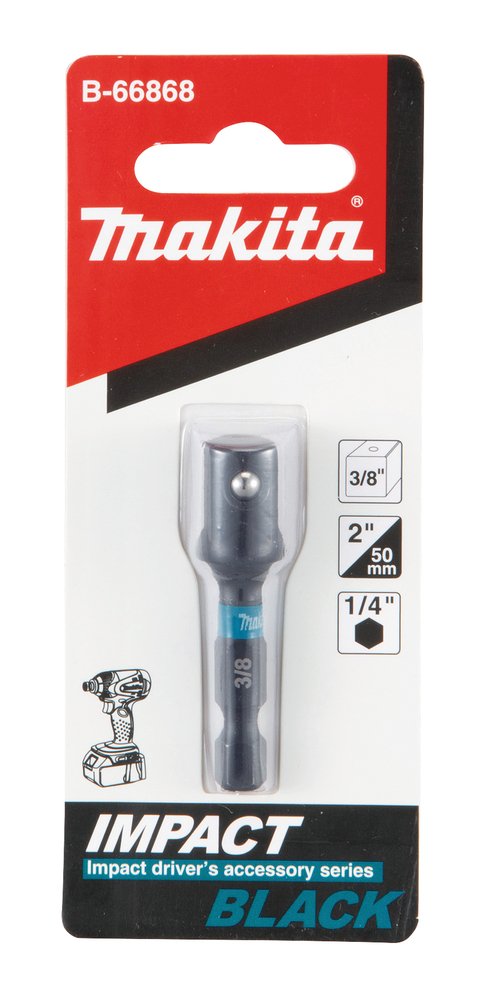 Cambio de Inserción Impact Black, 3/8", 50 Mm Makita B-66868 perforación fijación - Imagen 2