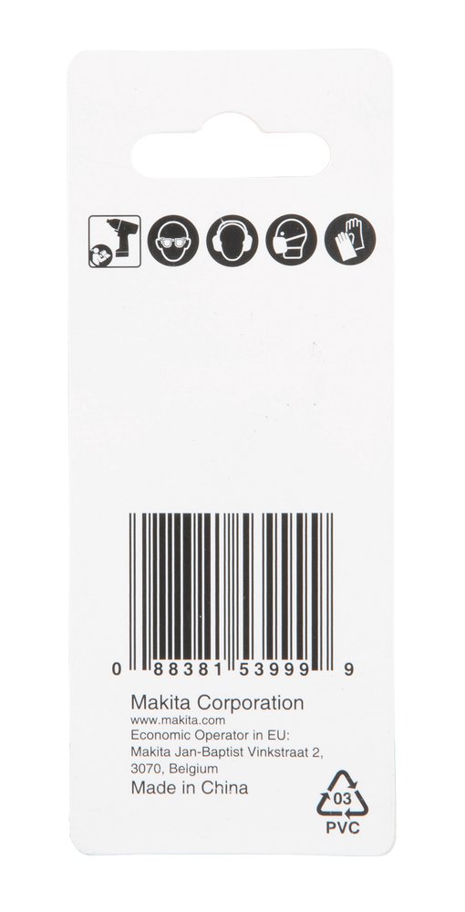 Cambio de Inserción Impact Black, 3/8", 50 Mm Makita B-66868 perforación fijación - Imagen 3