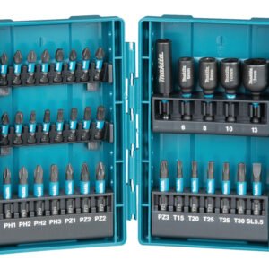 Estuche de Puntas Impact Black, 35 Piezas Makita B-66880 25 Mm 50 Mm perforación fijación
