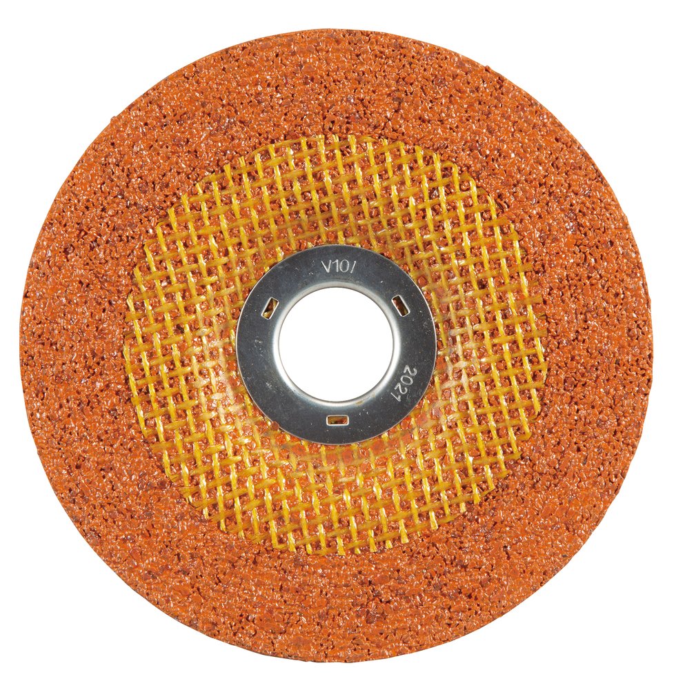 Disco Desbarbar Grano Cerámico 125, A24P Makita B-66927 125X7 23 MM Inox trabajo metal acero inoxidable - Imagen 2