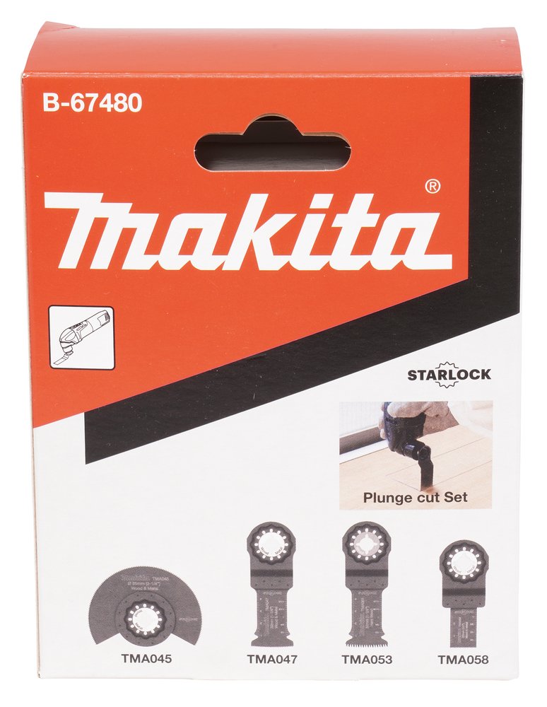 Plunge Set Makita B-67480 058 M multiherramienta aluminio - Imagen 5