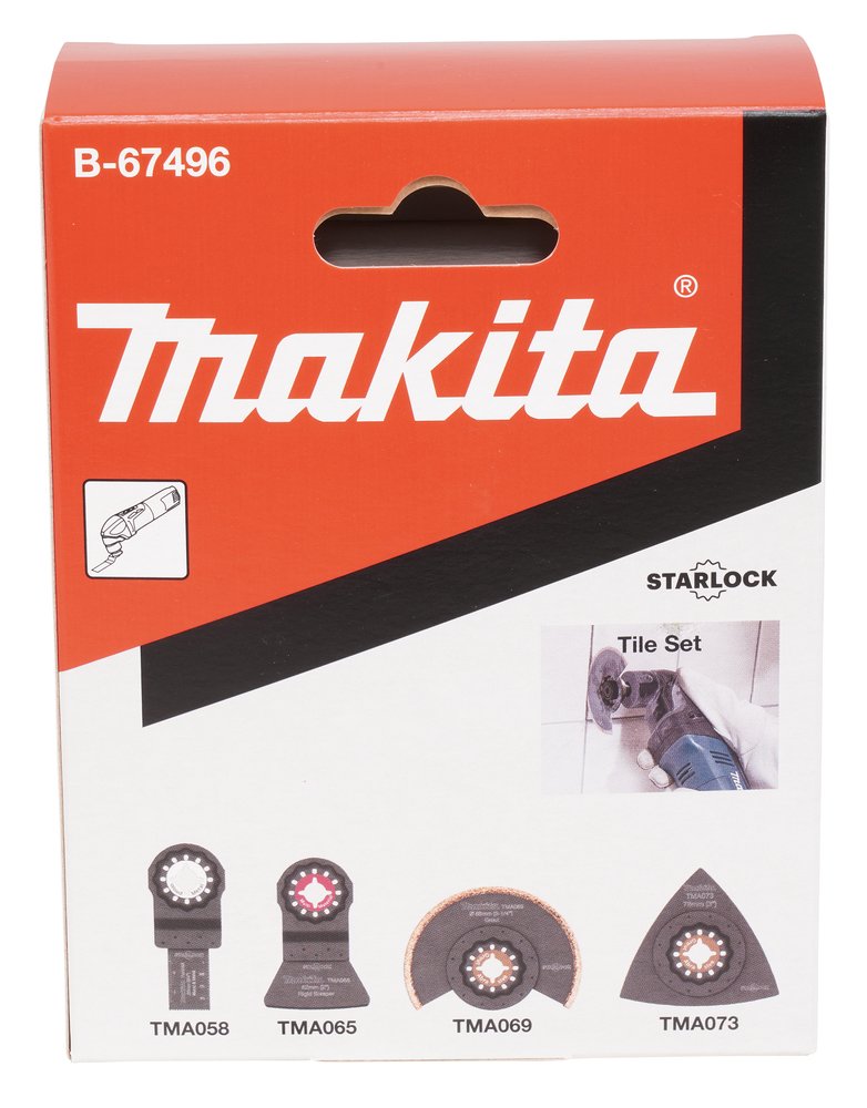Blade Set Makita B-67496 20 Mm 85 Mm Mate multiherramienta aluminio - Imagen 5