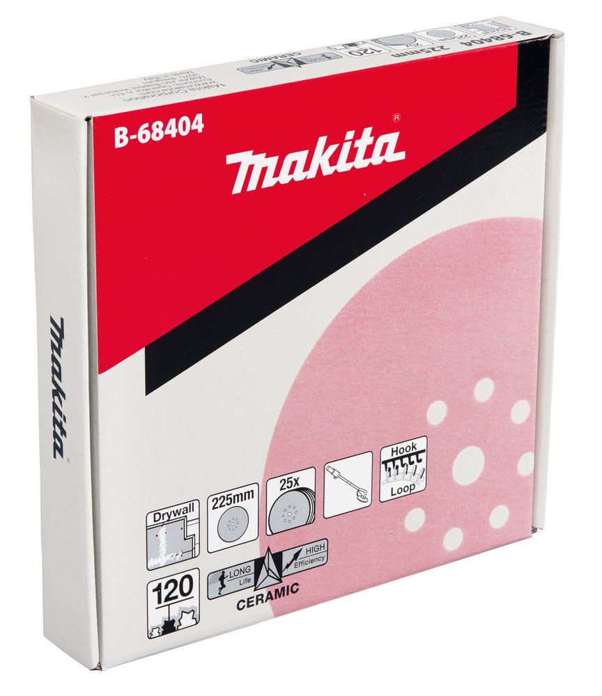 Disco Abrasivo 225 Mm, 120G Makita B-68404 pulido - Imagen 4