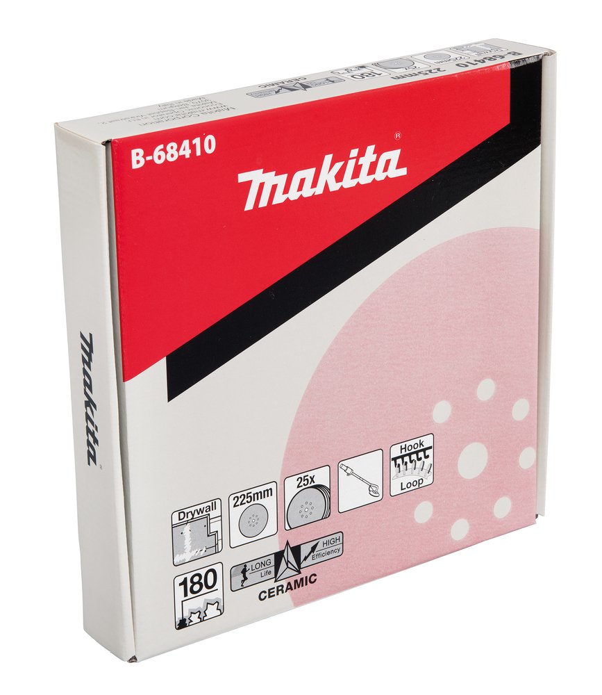 Disco Abrasivo 225 Mm, 180G Makita B-68410 pulido - Imagen 4