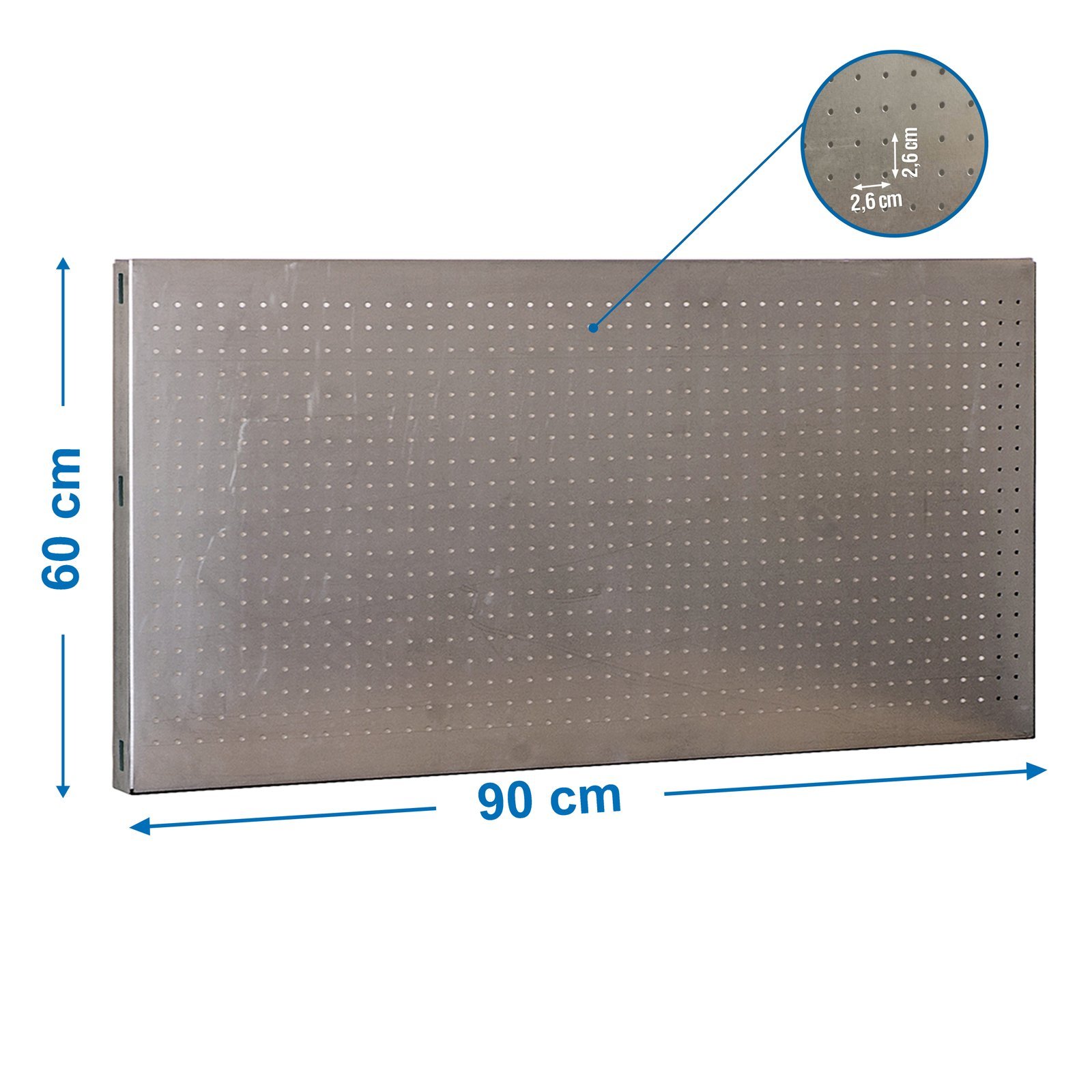 PANEL Perforado 900X600 Mm GALVA Simonrack 900X600 MM - Imagen 2