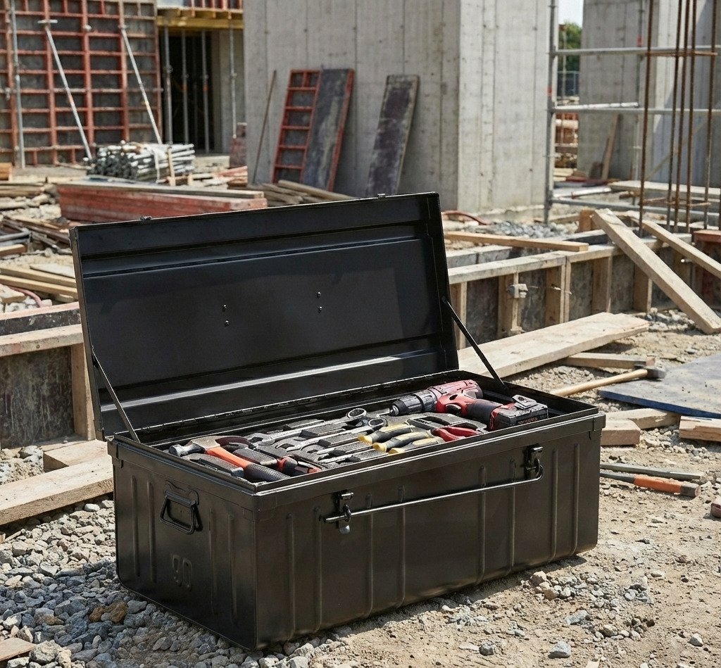 BAUL Metalico XL 370X 900X500 Antracita Simonrack 370X900X500 Mm - Imagen 3