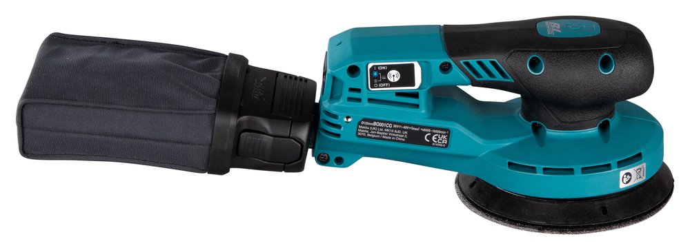 CGZ Lijadora Rotorbital Xgt® Makita BO001 125 Mm herramienta batería - Solo máquina (sin batería ni cargador) - Imagen 6