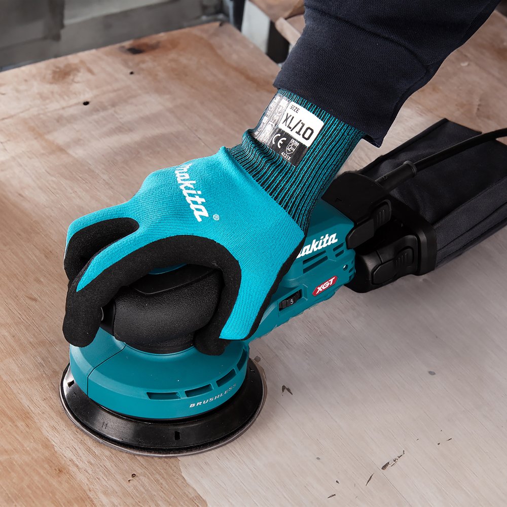 CGZ Lijadora Rotorbital Xgt® Makita BO001 125 Mm herramienta batería - Solo máquina (sin batería ni cargador) - Imagen 19