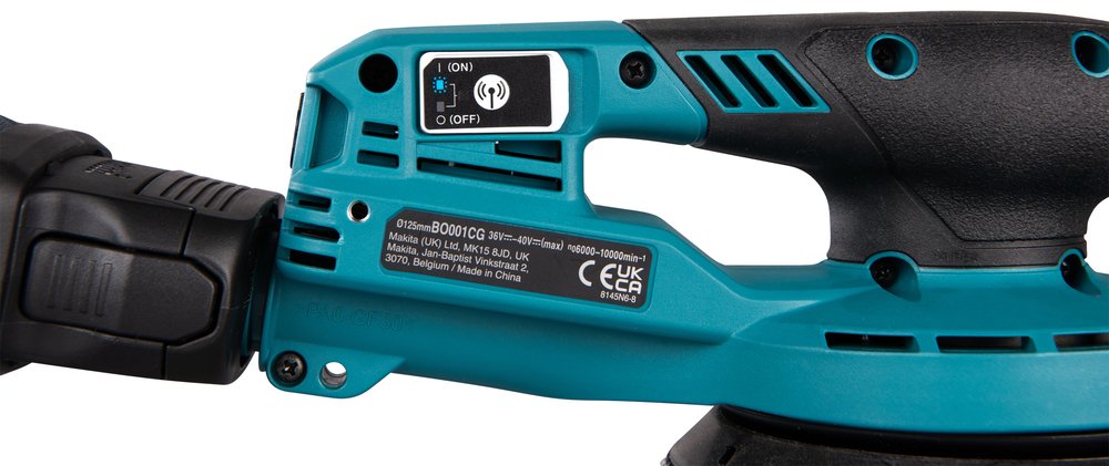 CGZ Lijadora Rotorbital Xgt® Makita BO001 125 Mm herramienta batería - Solo máquina (sin batería ni cargador) - Imagen 16