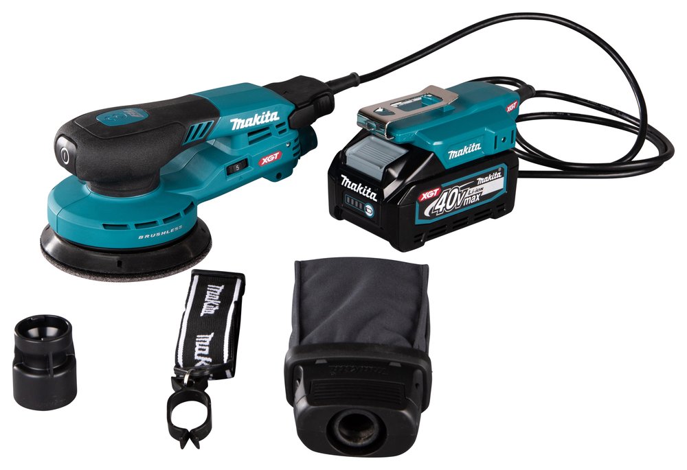 CGZ Lijadora Rotorbital Xgt® Makita BO003 125 Mm 3 Mm herramienta batería - Solo máquina (sin batería ni cargador) - Imagen 18