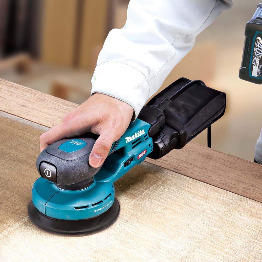 CGZ Lijadora Rotorbital Xgt® Makita BO003 125 Mm 3 Mm herramienta batería - Solo máquina (sin batería ni cargador) - Imagen 20