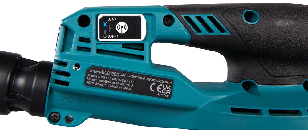 CGZ Lijadora Rotorbital Xgt® Makita BO003 125 Mm 3 Mm herramienta batería - Solo máquina (sin batería ni cargador) - Imagen 17