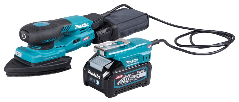 CGZ Lijadora Orbital Xgt® Makita BO006 80X130 Mm 3 Mm herramienta batería 40 V - Solo máquina (sin batería ni cargador)