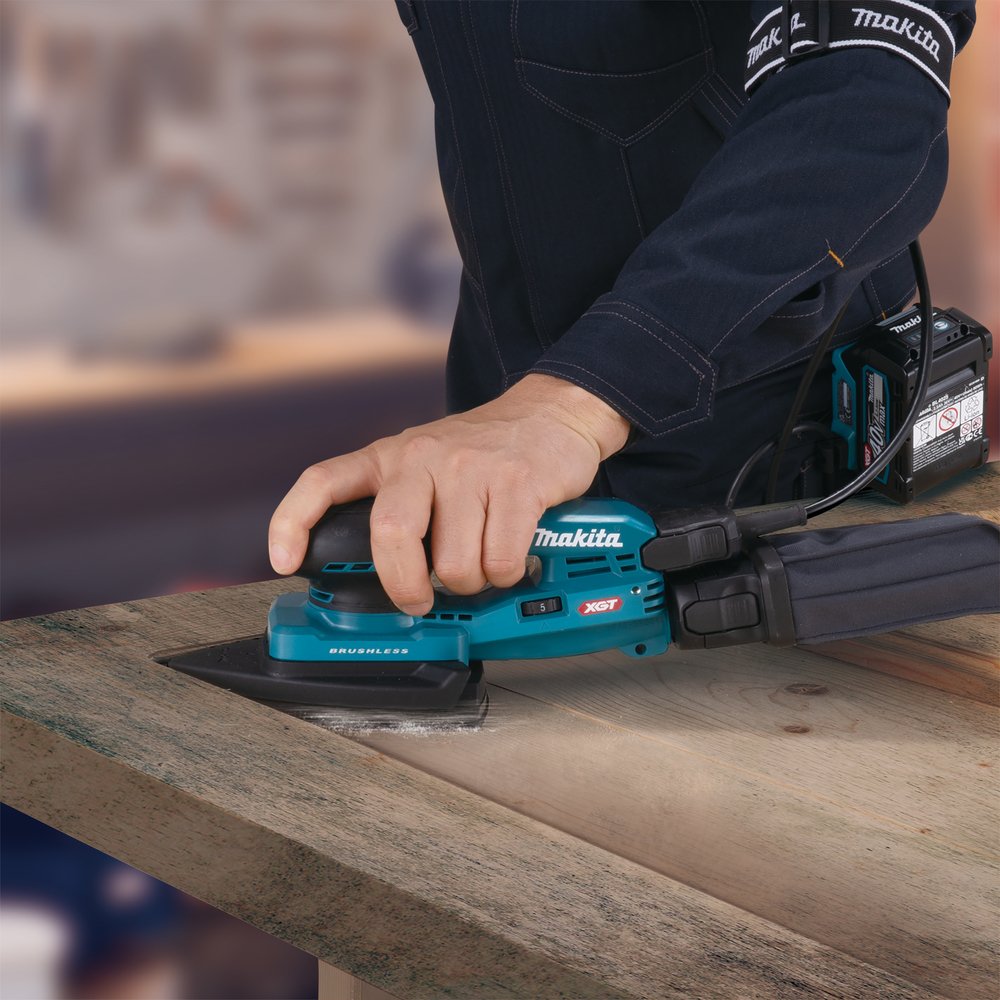 CGZ Lijadora Orbital Xgt® Makita BO006 80X130 Mm 3 Mm herramienta batería 40 V - Solo máquina (sin batería ni cargador) - Imagen 20