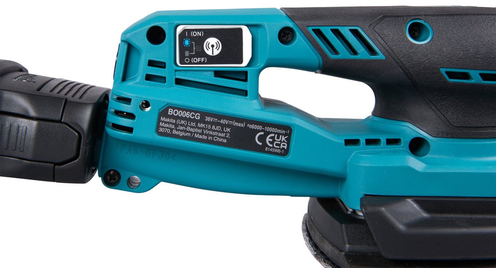 CGZ Lijadora Orbital Xgt® Makita BO006 80X130 Mm 3 Mm herramienta batería 40 V - Solo máquina (sin batería ni cargador) - Imagen 14