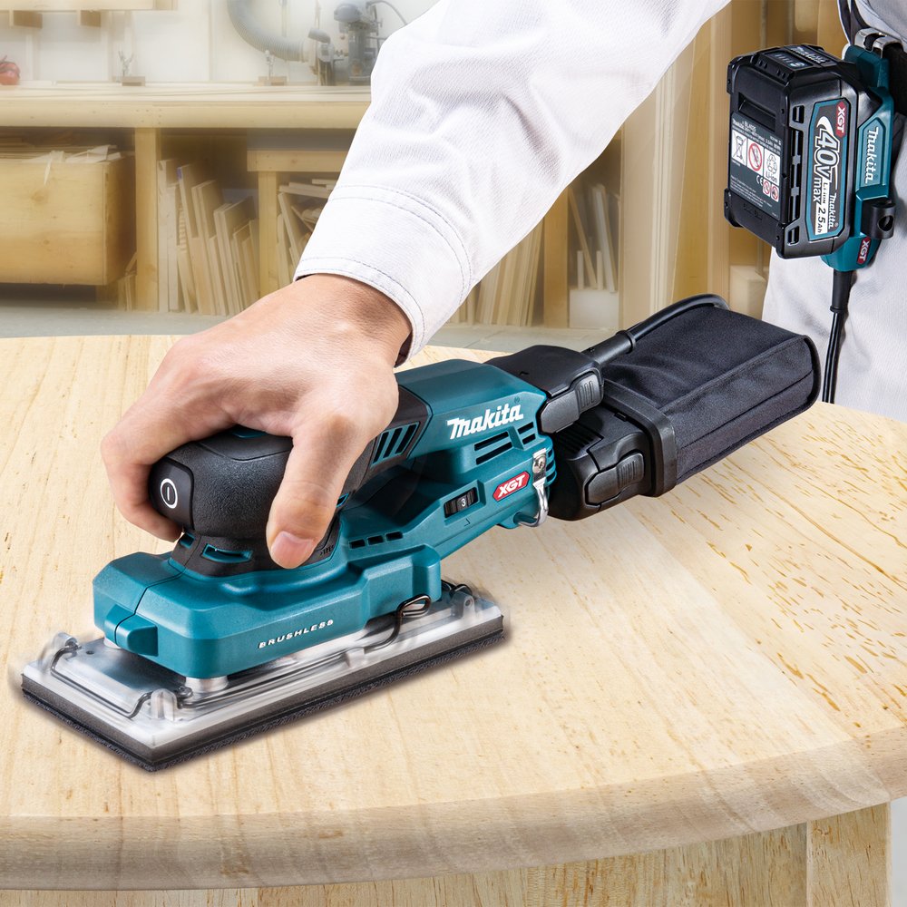CGZ Lijadora Orbital Xgt® Makita BO007 93X185 Mm 2 Mm herramienta batería - Solo máquina (sin batería ni cargador) - Imagen 2