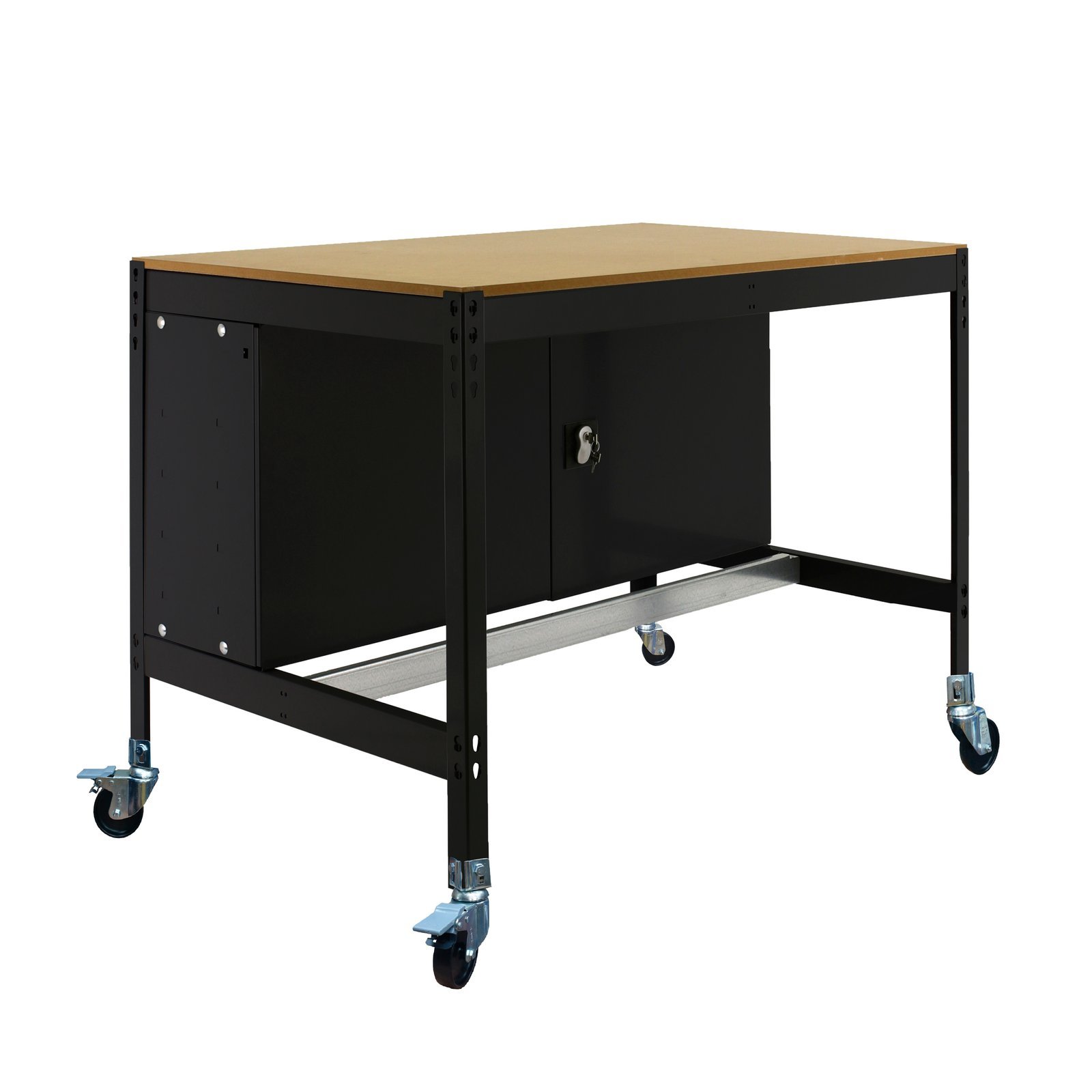 Simonwork Mobile BT0 Cabinet 900 Antracita/madera Simonrack 917X910 610 Mm