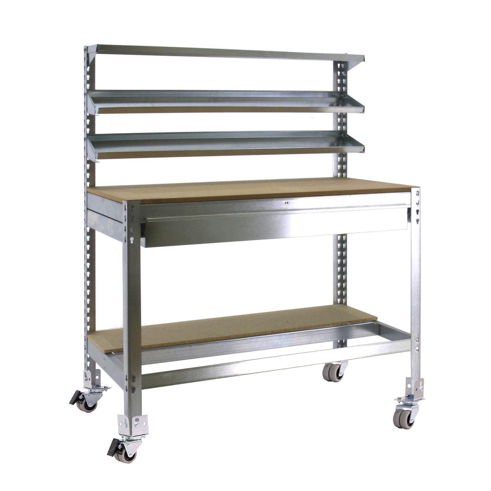 Simonwork Mobile BT1 BOX 900 Galva/madera Simonrack 1520X910 610 Mm