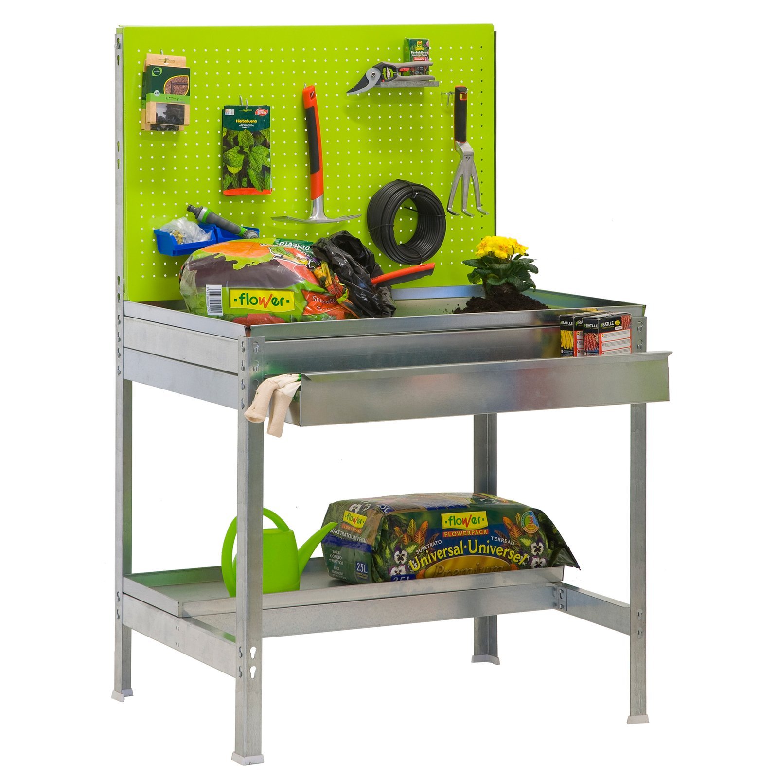 Simongarden BT2 BOX 900X600 Galva/verde Simonrack 1440X900X600 Mm 400 L - Imagen 2