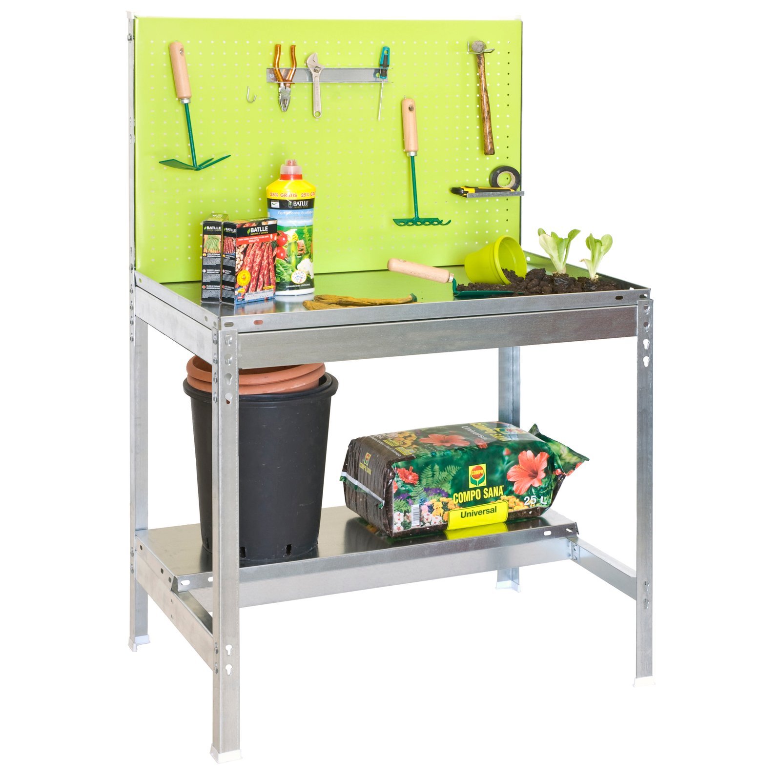 Simongarden BT2 1200X400 Galva/verde Simonrack 1440X1200X400 Mm 600 L - Imagen 2