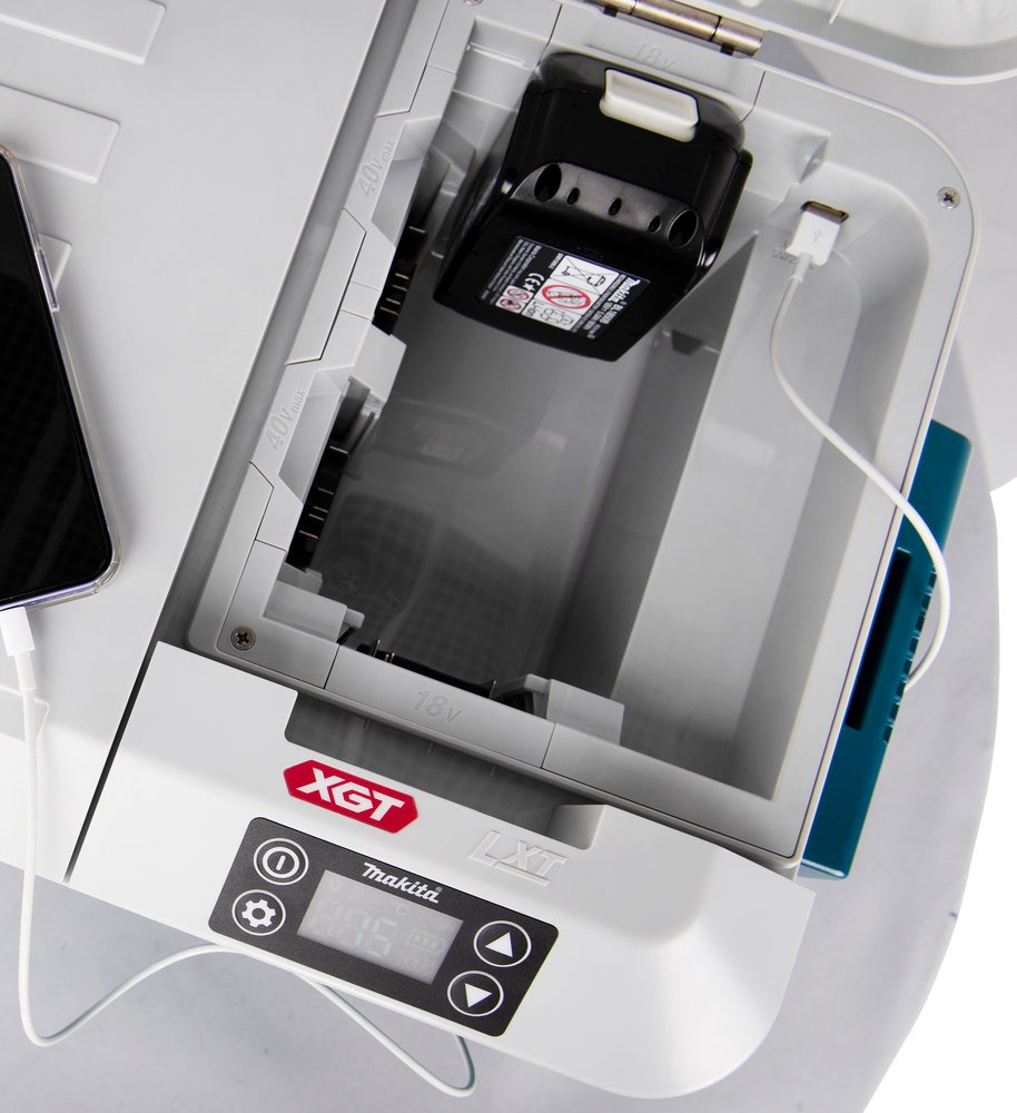 Nevera a Batería Frío/calor Xgt® Makita CW001GZ01 500 M 663X341 herramienta 18 V - Solo máquina (sin batería ni cargador) - Imagen 15