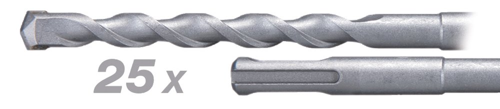 Juego de Brocas para Sds-plus Makita D-01183-25 8X160 MM 160 Mm perforación fijación