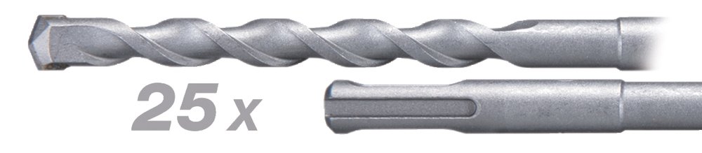 Juego de Brocas para Sds-plus Makita D-01208-25 10X160 MM 160 Mm perforación fijación
