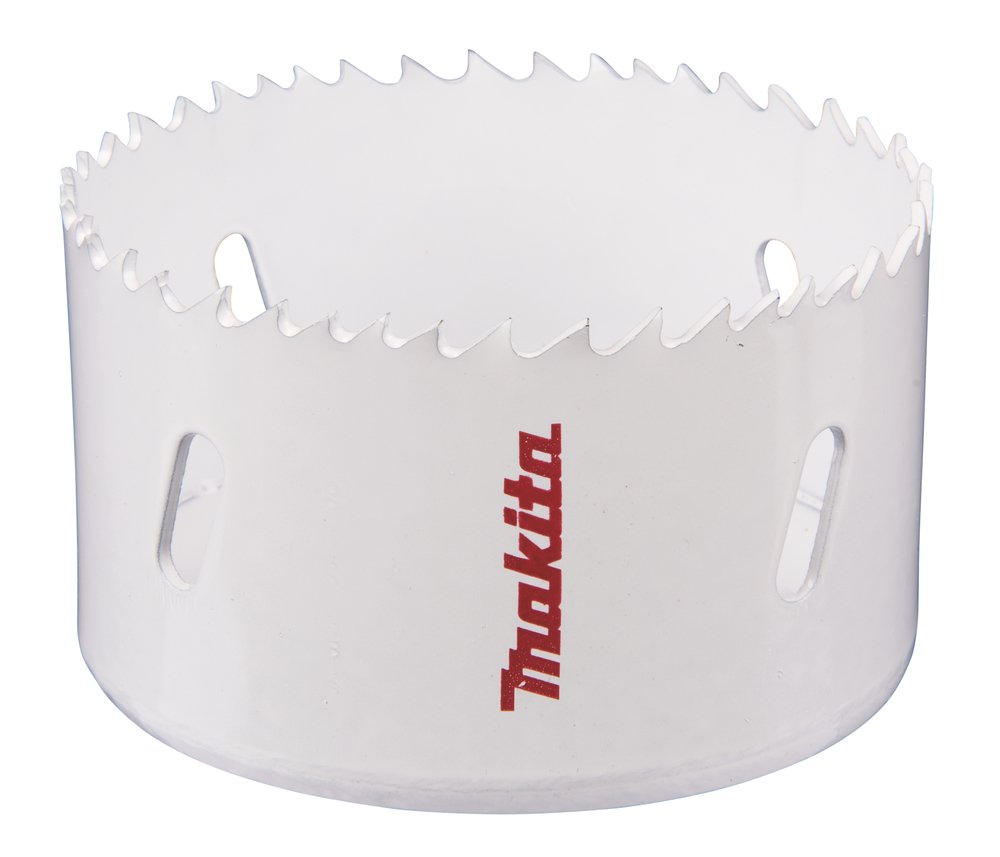 Broca de Corona Bim 76 Mm Makita D-17114 Inox perforación fijación acero inoxidable · aluminio