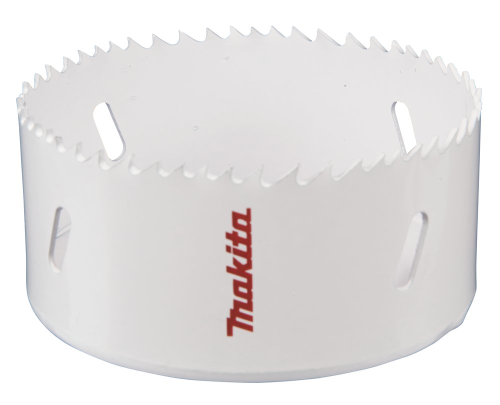 Broca de Corona Bim 92 Mm Makita D-17136 Inox perforación fijación acero inoxidable · aluminio