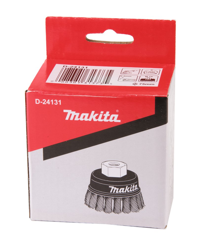 Grata Cónica Ondulada 0,5 X 75 Mm, M14 Makita D-24131 5X75 Mm trabajo metal rosca M14 - Imagen 2