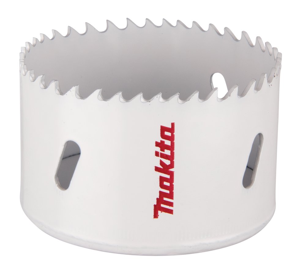 Broca de Corona Bim 70 Mm Makita D-25694 Inox perforación fijación acero inoxidable · aluminio
