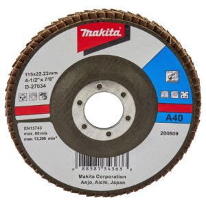 Disco de Láminas 115 Mm Makita D-27034 115 MM 23X115 MM trabajo metal