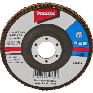 Disco de Láminas 115 Mm Makita D-27056 115 MM 23X115 MM trabajo metal
