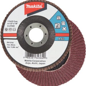 Disco de Láminas 180 Mm Makita D-27143 180 MM 23X180 MM trabajo metal