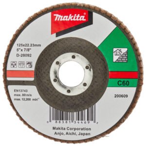 Disco de Láminas 125 Mm Makita D-28092 125 MM 23X125 MM trabajo metal