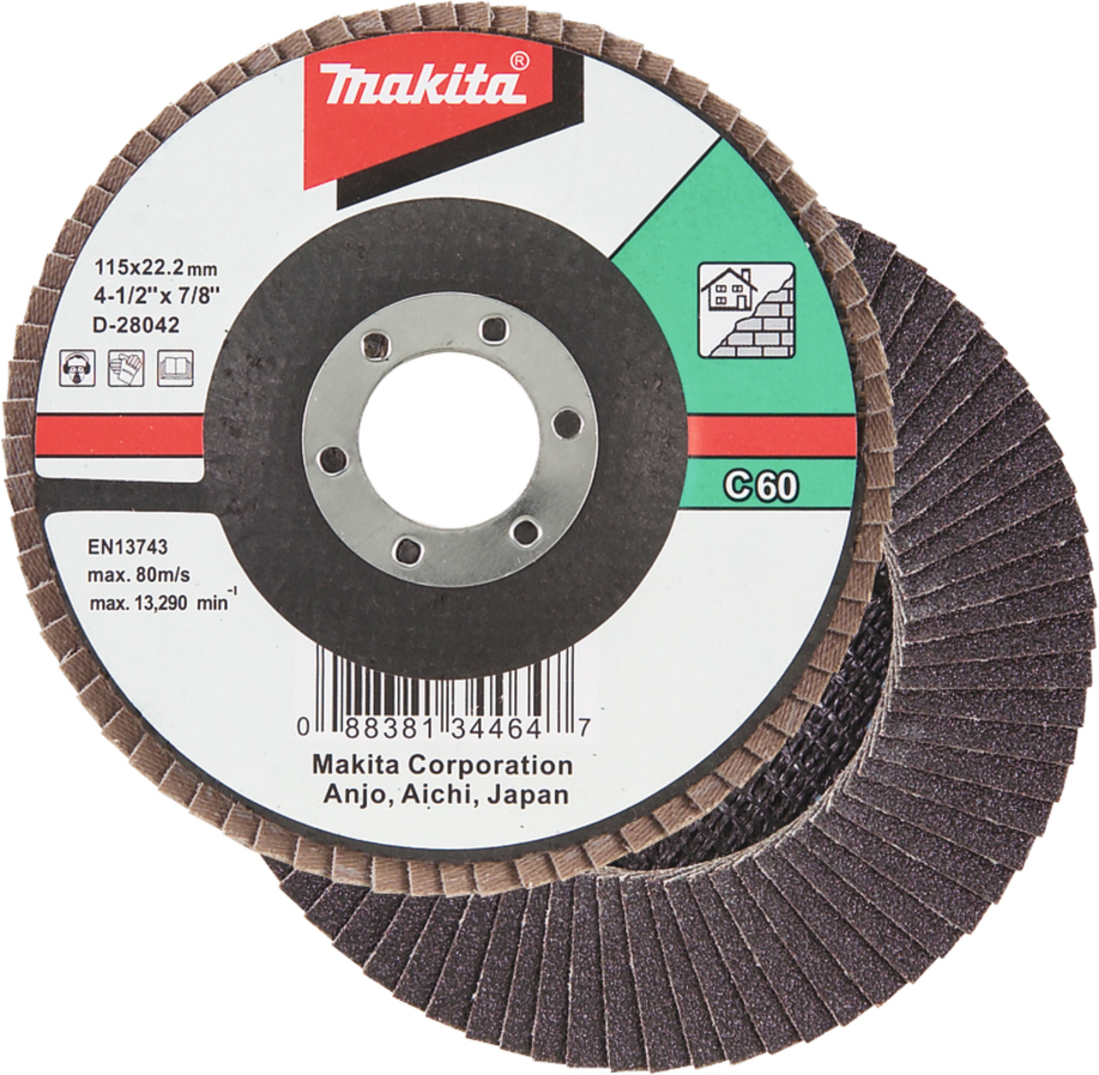 Disco de Láminas 180 Mm Makita D-28145 180 MM 23X180 MM trabajo metal