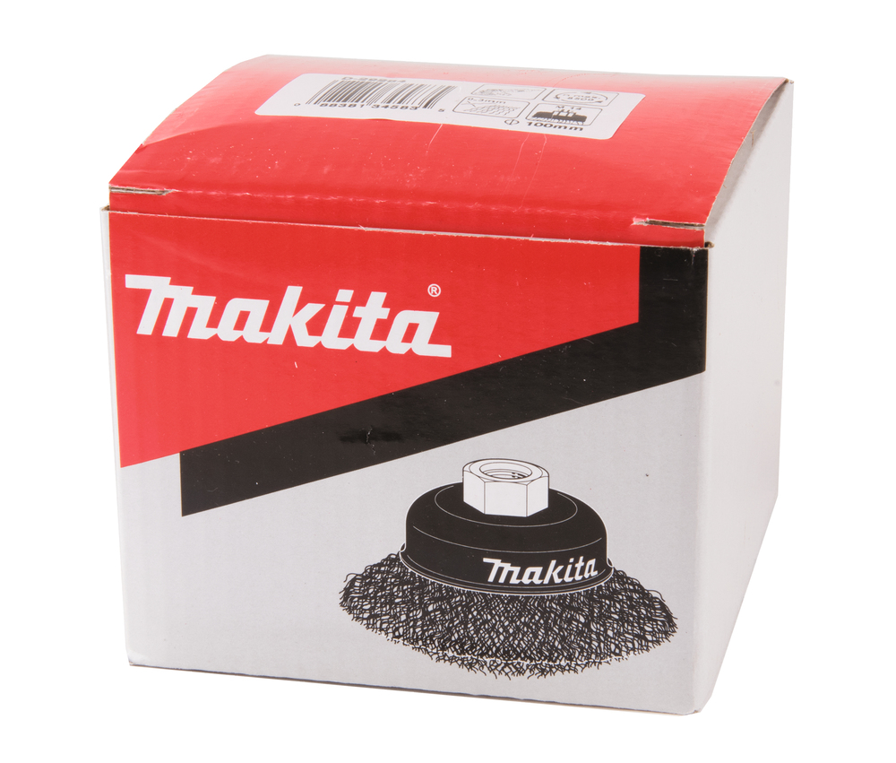 Grata Cónica Ondulada 100 Mm, 0,3 Mm, M14 Makita D-29284 trabajo metal rosca M14 - Imagen 2