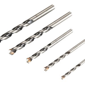 Estuche de Brocas Multimaterial Omnibohrer, 5 Piezas Makita D-30477 5X85 6X100 Azul perforación fijación aluminio